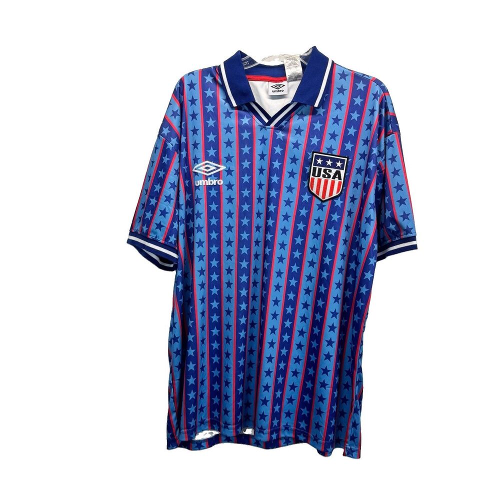 Umbro USA Fifa Soccer Embroidered Jersey World Cup 2026 Football Adult Large